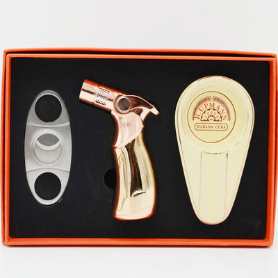 Jet Flame Butane Torch Αναπτήρας Αναπτήρας Πούρου Ρυθμιζόμενη Φλόγα για Κερί Pipe Cigar